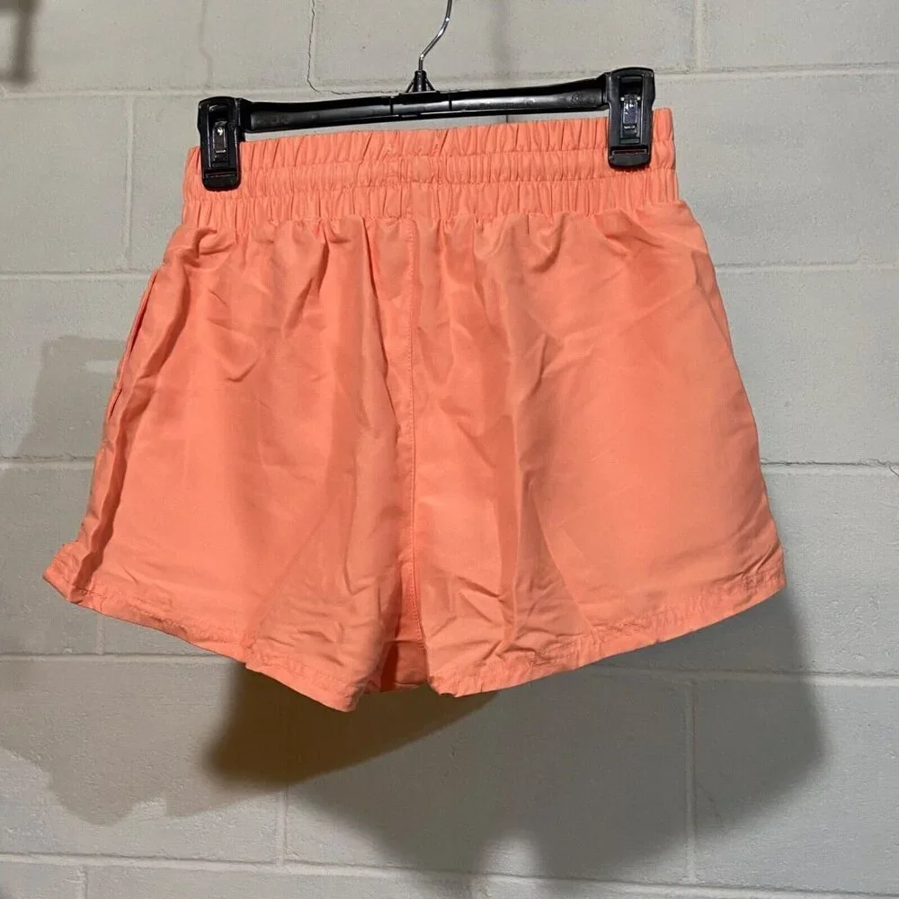 Wilo The Label Women's 2 in 1 Running Short Peach Athletic Activewear Workout - Picture 10 of 10